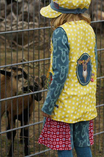 FRIA, Wendeweste, Schnittmuster