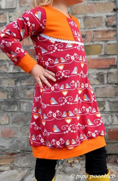 Schnittmuster Klimperklein als Papierschnitt