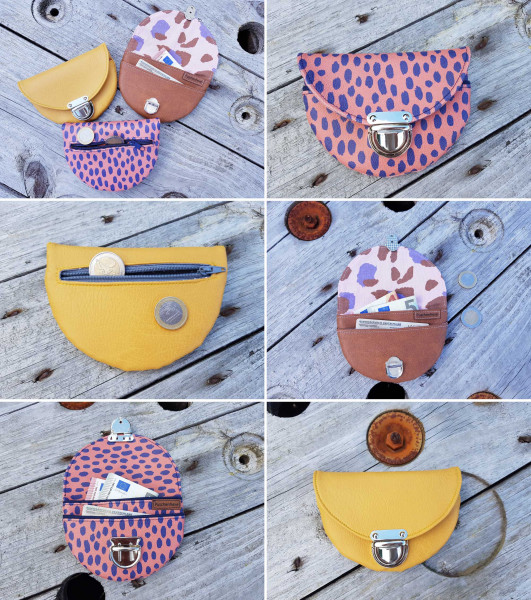 Doppelset: Tasche Hille & Geldbörse Gerti