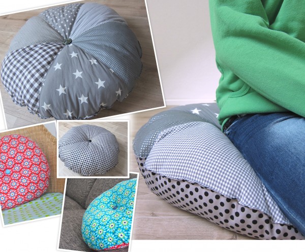 Bodenkissen Nähanleitung kostenlos