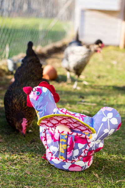 Eierhenne Hennriette, Nähanleitung