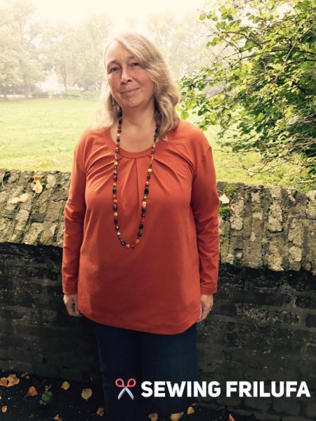 Damenshirt Nähanleitung in Plus Size