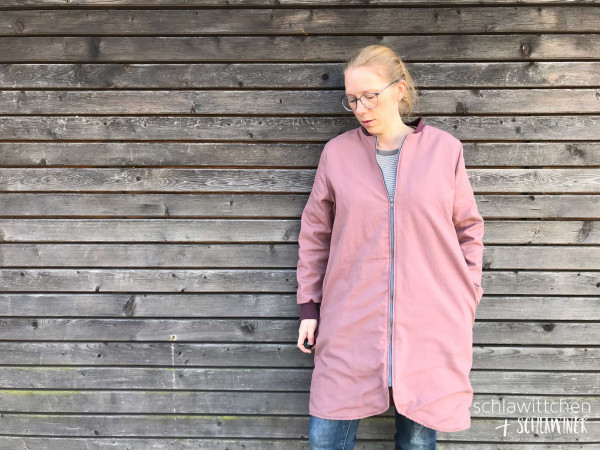Schnittmuster Leichter Übergangsmantel "Lady Urban" Gr. 32-58 oversize Passform