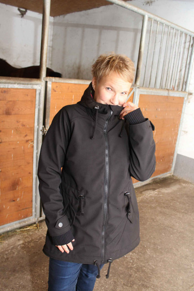 Lady Cadiz, Damenparka - Softshelljacke, Schnittmuster mialuna