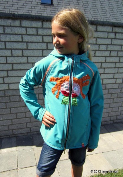 Softshelljacke Philippa mit Nähanleitung farbenmix