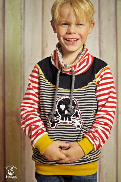 Tasja, Hoodie und Sweatkleid, Schnittmuster