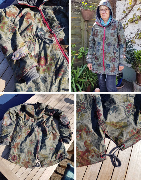 Lady Cadiz, Damenparka - Softshelljacke, Schnittmuster mialuna