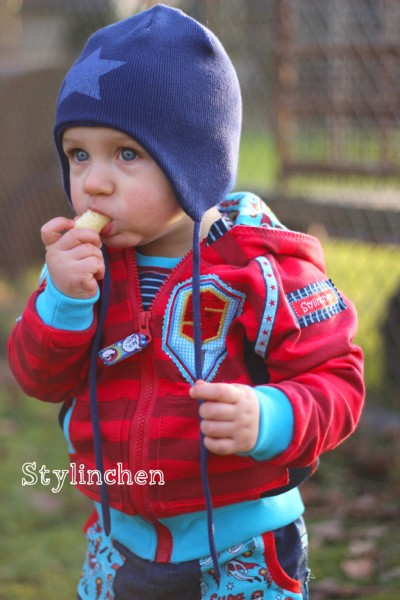 Kleinkind Sweatjacke nähen