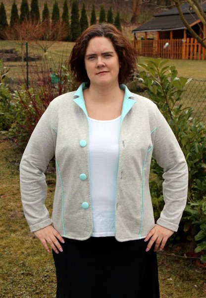 Lady Grace, Sweatblazer, Schnittmuster
