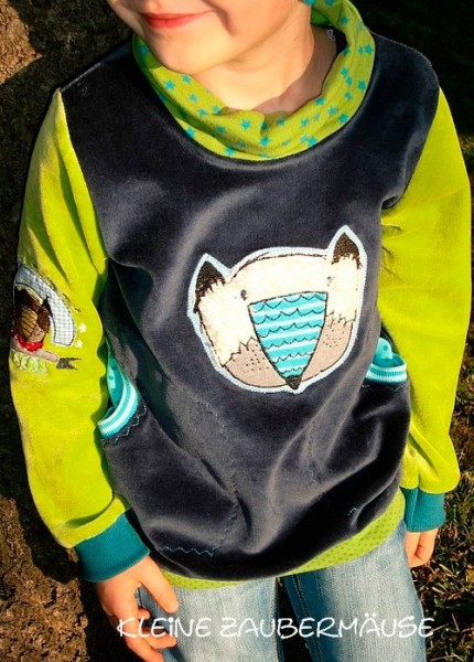 WANGEROOGE, Rollkragenpullover für Damen und Kids, Schnittmuster