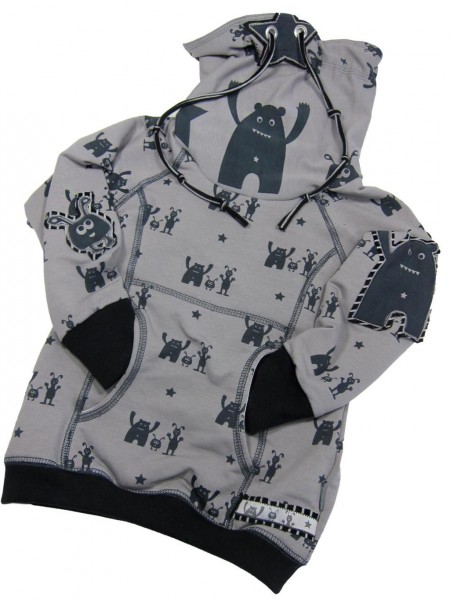 Comet, Hoodie Schnittmuster, MiaLuna