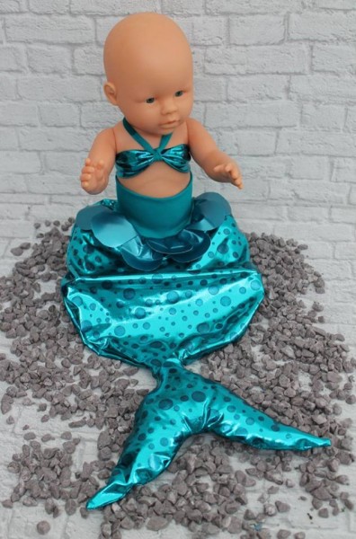 Nähanleitung Meerjungfrau Flossen