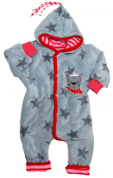 Babyoverall für den Herbst Winter selber nähen