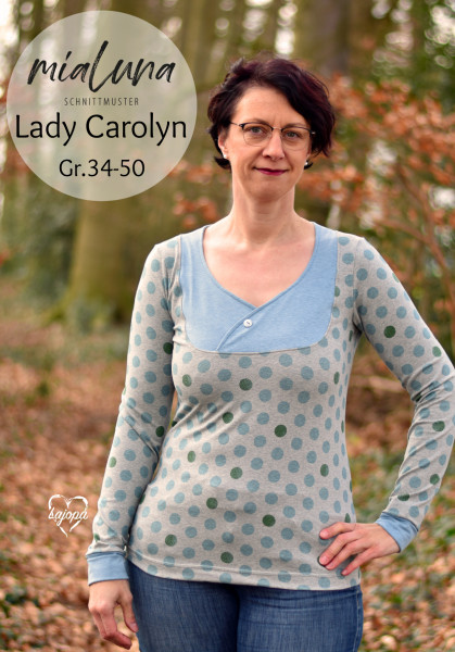 Lady Carolyn, Damenshirt mit Einsatz, Schnittmuster