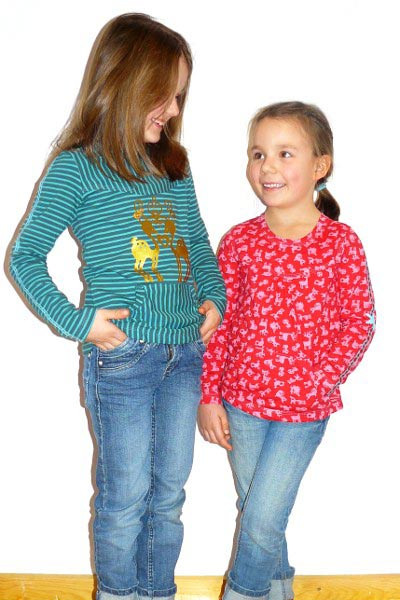 kleinFANÖ, Basic-Shirt, Schnittmuster