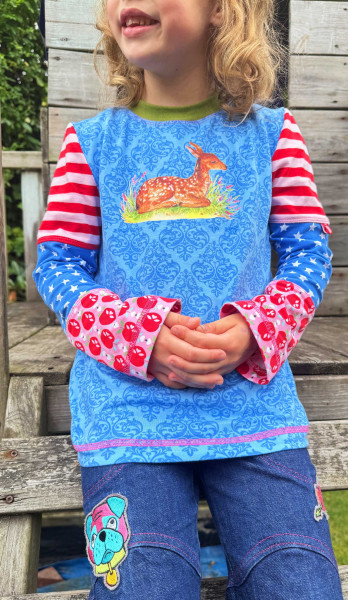 ANTONIA, Kombi-Shirt, Schnittmuster