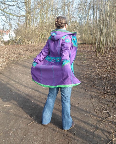 Damenmantel Lady Shiva Nähanleitung