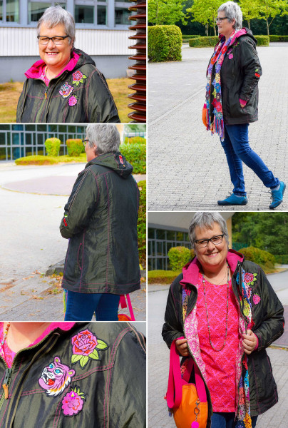 Lady Shiva, Damenmantel, Schnittmuster