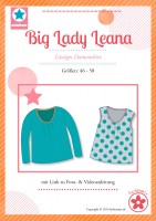 Big Lady Leana, Plus-Size-Damenshirt, Schnittmuster