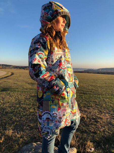 Neve Teens, Parka, miaLuna Schnittmuster