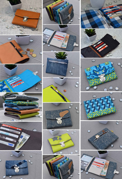 Geldbörse Luzi, Ebook Nähanleitung