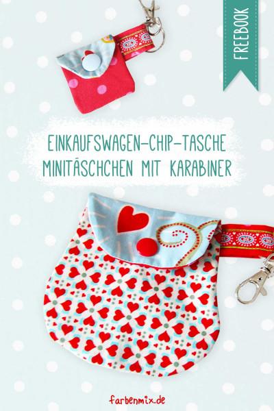 Minitaschen als Anhänger, Kreativ-Ebook als Geschenk