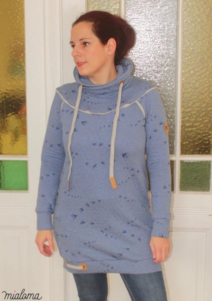 Lady Tasja, Hoodie und Kleid, Schnittmuster
