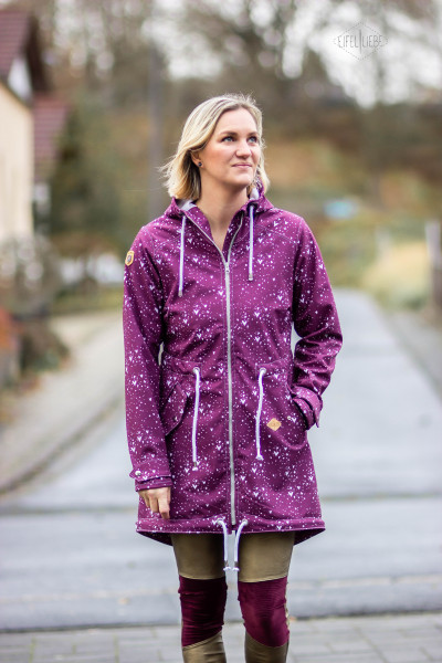 Lady Cadiz, Damenparka - Softshelljacke, Schnittmuster mialuna