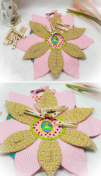 Wäscheklammer-Tasche KUKKA, Ebook Nähanleitung