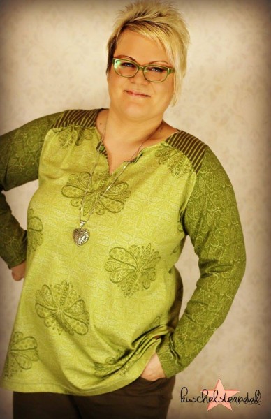 Luna, Damen-Passenshirt, Schnittmuster