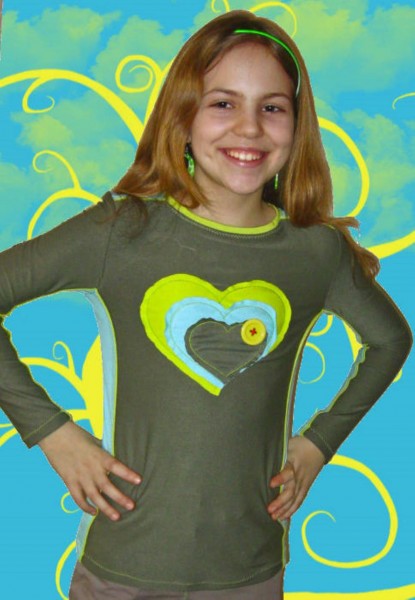 HILDE, Kindershirt, Schnittmuster