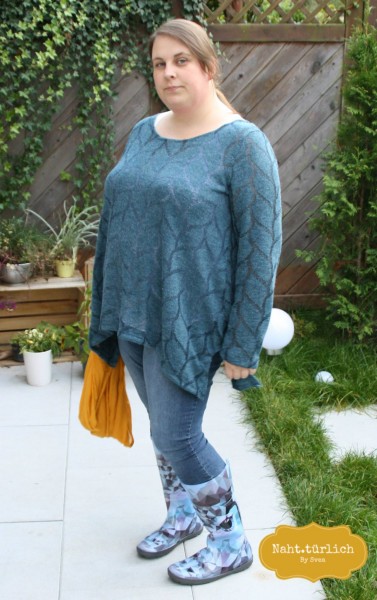 Longshirt Schnittmuster in Übergrößen