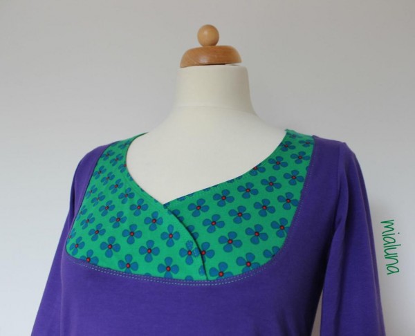 Lady Carolyn, Damenshirt mit Einsatz, Schnittmuster