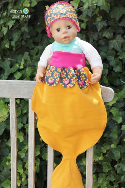 Meerjungfrau Kuschelflossen, Kreativ-FREEbook als Geschenk