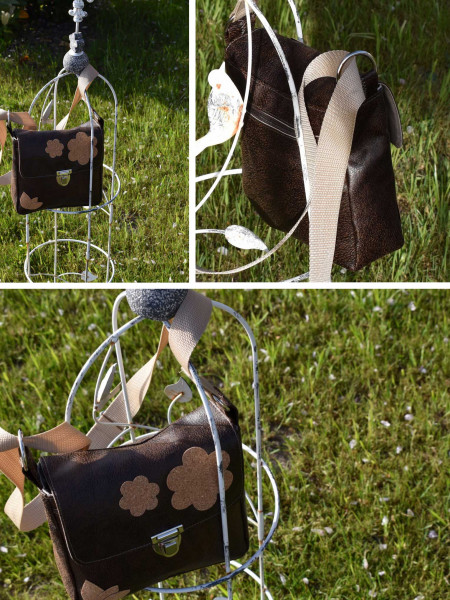 Crossbody Bag "Käthe", Kleine Umhängetasche, Ebook PDF-Schnittmuster