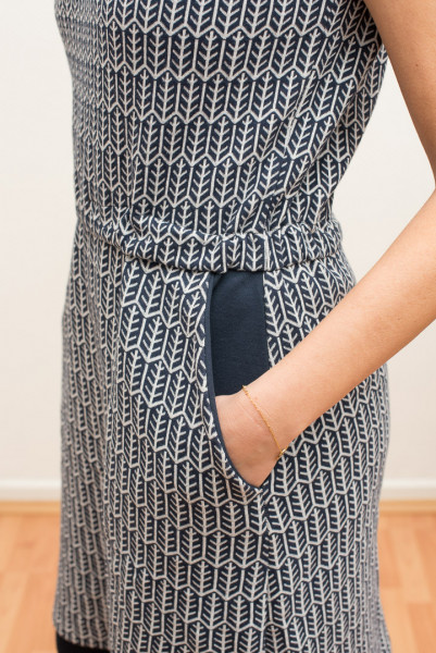 Schnittmuster LaBreton Dress Kurzarmkleid im maritimen Stil Gr. 32-46