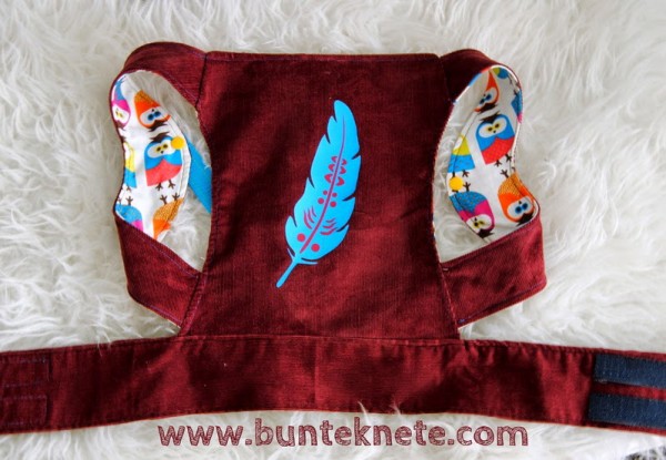 Puppentrage nähen gratis Anleitung