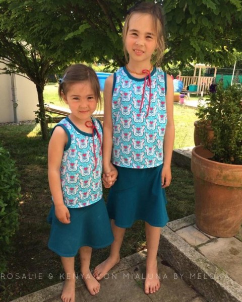 Kenya, Jerseyrock, Schnittmuster