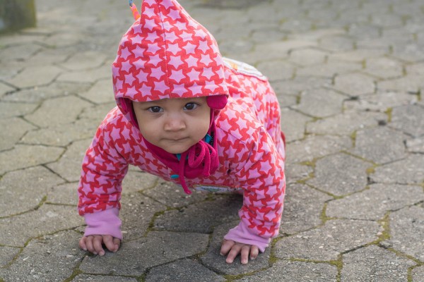 Babyoverall nähen - Schnittmuster Tommi von Farbenmix