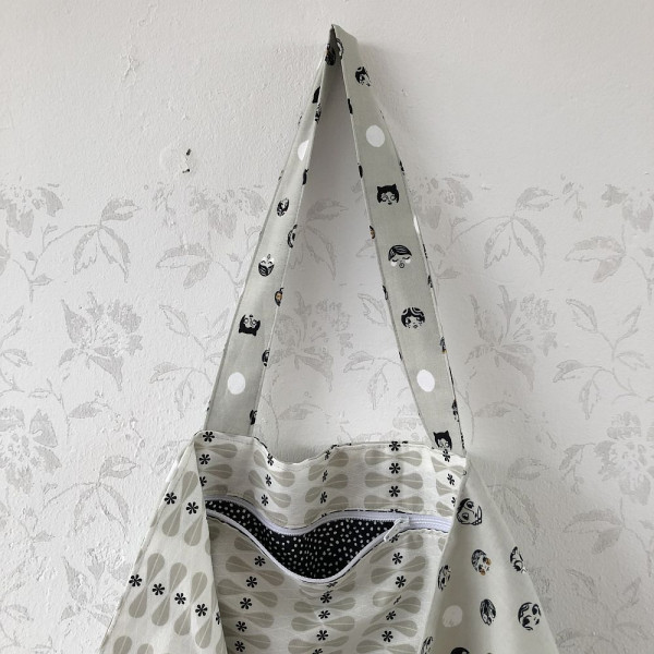 3 in 1 Ebook, Stoffbeutel Twisterbeutel Schultertasche