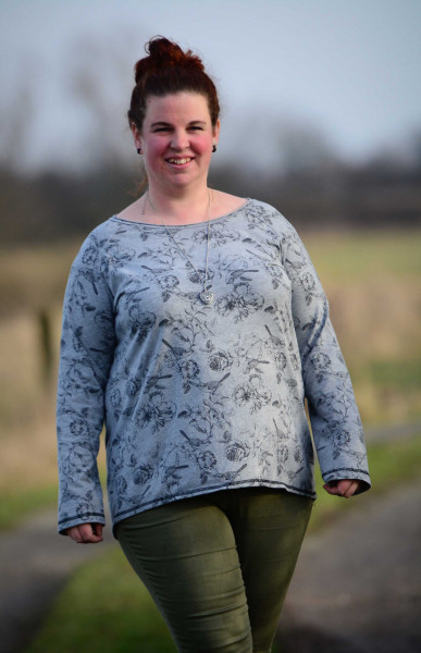 Big Lady Mary, Plus-Size-Raglanshirt - Pulli, Schnittmuster