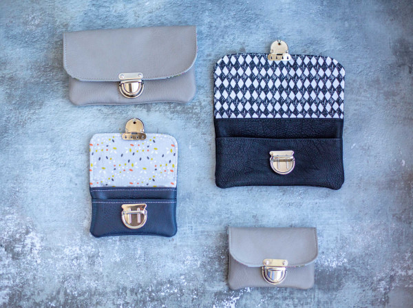 Nähpaket Geldbörse Else (ohne Schnittmuster)