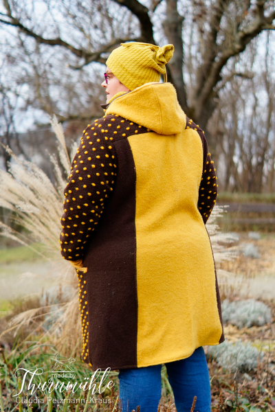 Big Lady Shiva, Plus-Size-Mantel, Schnittmuster