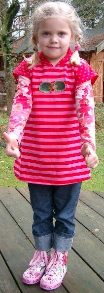 QUIARA, Basic-Kindershirt, Schnittmuster