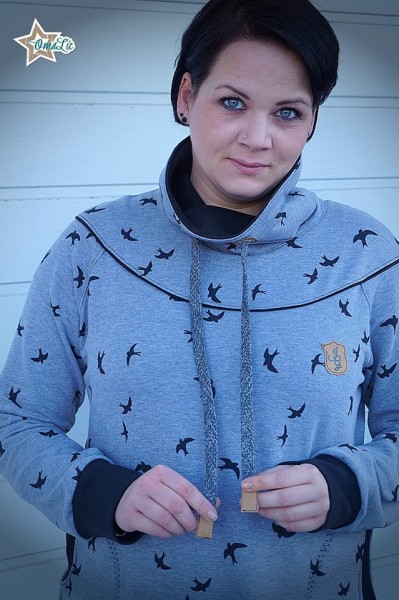 Lady Tasja, Hoodie und Kleid, Schnittmuster