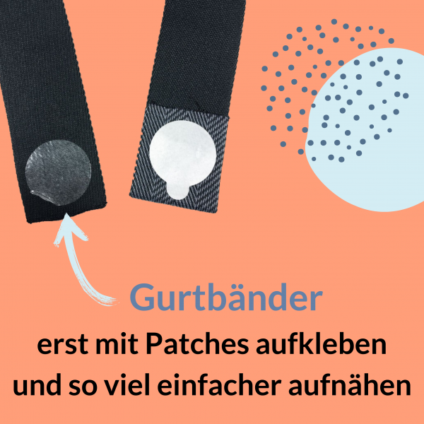 Stylefix-Patches, 60 Stück, ca. 30 mm Durchmesser