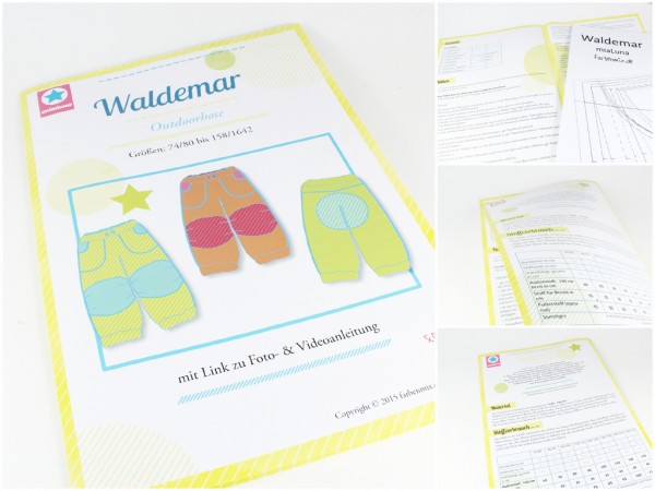 MiaLuna Schnittmuster Regenhose