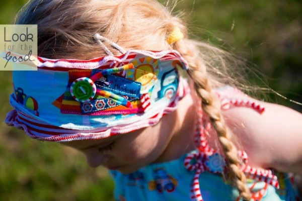 Mia's Tulleband, Stirnband für Kinder mit Downsyndrom, Schnittmuster