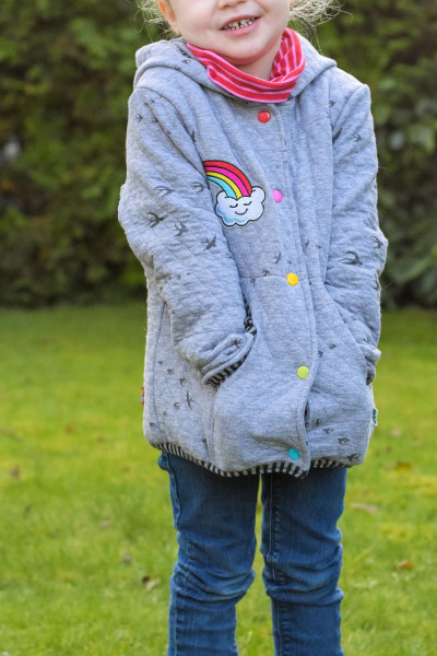 kleinPELLWORM, Fleecejacke, Schnittmuster