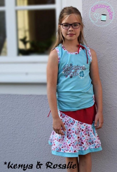 Kenya, Jerseyrock, Schnittmuster